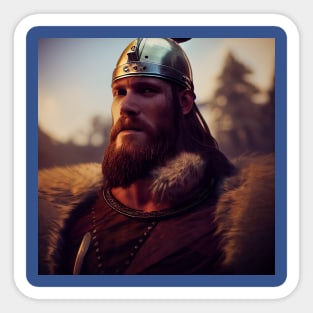 Viking Raider Sticker